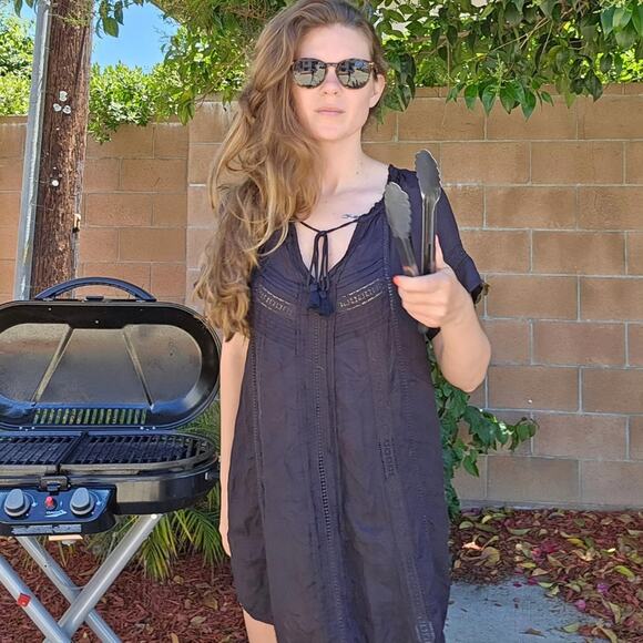 Amuse Society Black Swim Cover Up - Picture 4 of 10